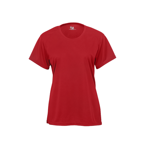 Badger Sport B-Core Women's Tee (416000-001903), Color 'Red'